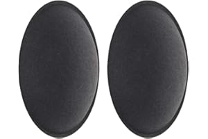 Heyiarbeit 2Pcs Speaker Dust Cap 105mm/4.13" Diameter Subwoofer Paper Dome Coil Cover Caps