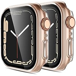 (2 Pack) GEAK Compatible with Apple Watch Case 45mm