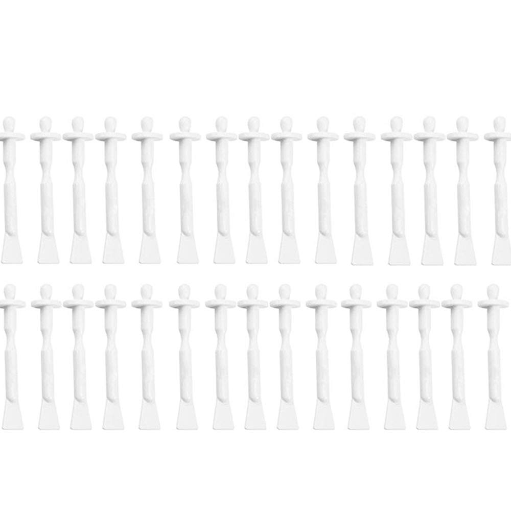 30PCS Nose Wax Applicator Sticks Spatulas for Nostril Nasal Cleaning Ear Hairs Eyebrow Facial Hair Removal -Nasal cavity cleaning