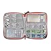 Travel Organizer, BUBM Universal Travel Gear Organizer/Electronics Accessories Bag/Cable Bag/USB Drive Shuttle Case-Grey