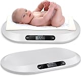 WDRENTOOL 20kg Electronic Baby Scale for Infants & Pets - Digital LCD view 8