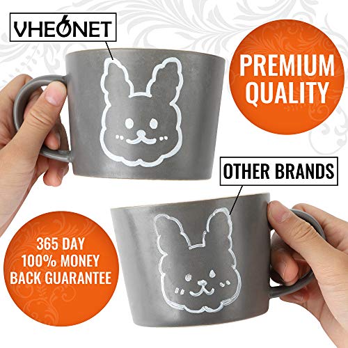 White Paint Pen Metallic Permanent Painting Markers for Fabric Glass Plastic Rock Wood Ceramic Leather Tire Painting,Medium Tip Fast Drying, Water Resistant Ink(6 Pack)