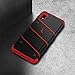 ZIZO Bolt Series for Samsung Galaxy A10e Case | Heavy-Duty Military-Grade Drop Protection w/ Kickstand Included Belt Clip Holster Tempered Glass Lanyard (Black/Red)
