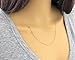 Customized Sideways Initial Letter Birthstone Necklace, Valentines Day Gift for Her, Minimalist Necklace for Women, Name Chain, Jewelry 5mm