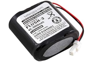 DANTONA FLUSH-3 Automatic Flusher Battery 6.0V 5000mAh