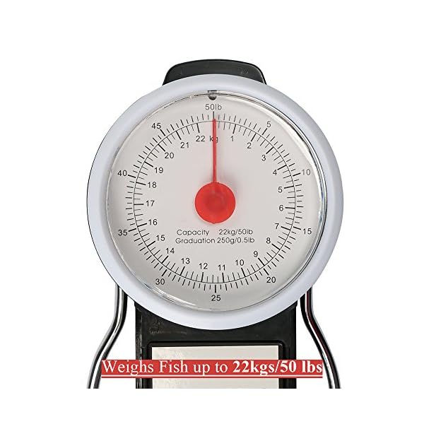 YOGAYET-Portable-Fishing-and-Luggage-Hanging-Hook-Multi-Purpose-Scale-With-Tape-Measure-Max-Weight-50lb22kg