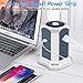 Surge Protector Power Strip Tower - BEVA Desktop Power Strip Tower with 4 USB Ports 9 Outlets,Switch Control Power Outlet Strips Charging Station 6 ft Extension Cable for Office and Home
