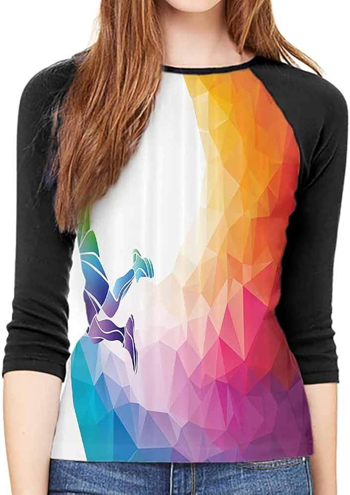 Apartment Decor Womens Tops Soft Comfortable Slim-fit Teens