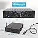500W Karaoke Wireless Bluetooth Amplifier – 4 Channel Stereo Audio Home Theater Speaker Sound Power Receiver w/ AUX IN, FM, RCA Subwoofer Speakers OUT, USB, Microphone IN w/ Echo – Pyle PTA44BTthumb 1