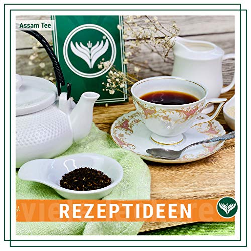 Azafran BIO Assam Schwarzer Tee - English Breakfast Tea - Ostfriesentee 250g – Bild 4