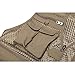 Ziker Men's Mesh Breathable Openwork Camouflage Journalist Photographer Fishing Vest Waistcoat Jacket Coat