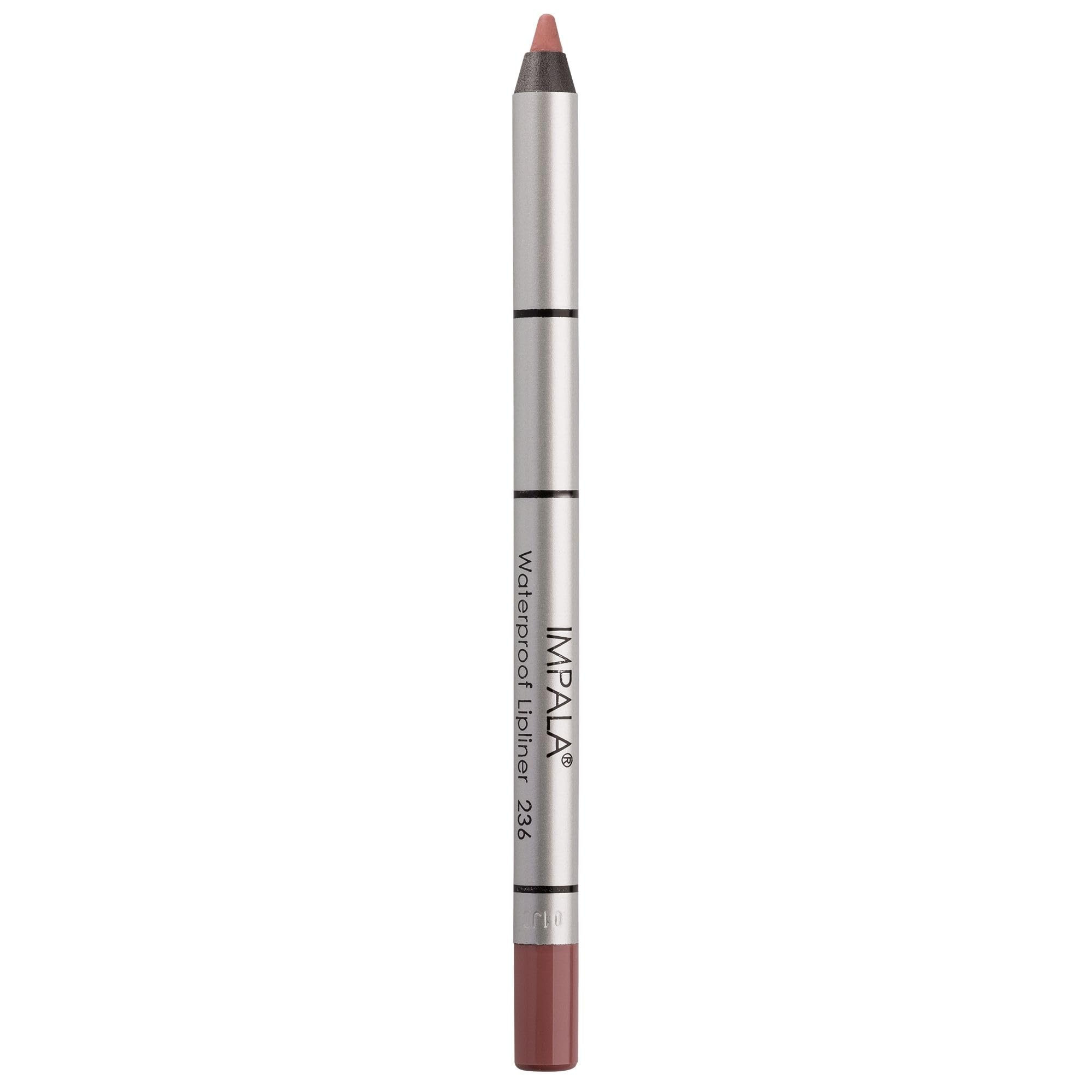 IMPALA | Creamy Waterproof Matte Pale Pink Lip Pencil 236 | Permanent Lip Liner | Water-Resistant Lip Pencil | Long-Lasting Lip Liner | Volumizing Effect