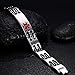 Lam Hub Fong Medical Alert Bracelet Customized Medical ID Bracelets for Men Emergency Alert ID Bracelet Diabetes Bracelets Epilepsy Bracelet (style 2)