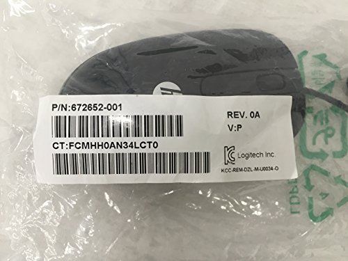 2 Genuine+HP+2+Button+Optical+Mouse