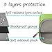 MOSISO Laptop Sleeve Compatible with MacBook Air/Pro, 13-13.3 inch Notebook, Compatible with MacBook Pro 14 inch M3 M2 M1 Chip Pro Max 2024-2021, Neoprene Bag with Small Case, Greenery