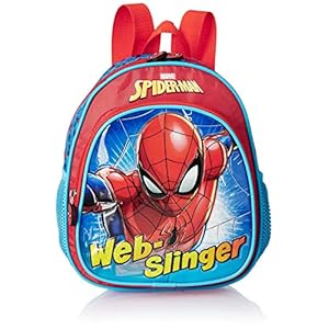 Spiderman 6 Ltrs Red/Blue School Backpack (MBE-WDP1251)