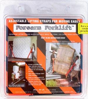 Forearm Forklift Moving Straps, 2 Straps