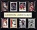 NBA Cleveland Cavaliers Lebron James 8-Card Plaque, 12 x 15-Inch