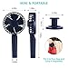 Mini Handheld Fan, MECO Portable Operated Fan Desktop Fan Outdoor Electric Fan with Phone Holder Aromatherapy Design 3 Speeds for Home Office Outdoors Travel-Newest 2018