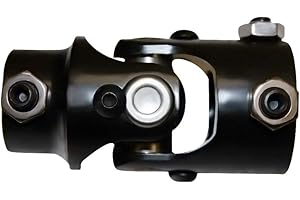 DEMOTOR PERFORMANCE Universal Black Steel U Joint 13/16" 36 Spline x 1" DD