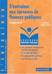 S'entraîner aux épreuves de finances publiques