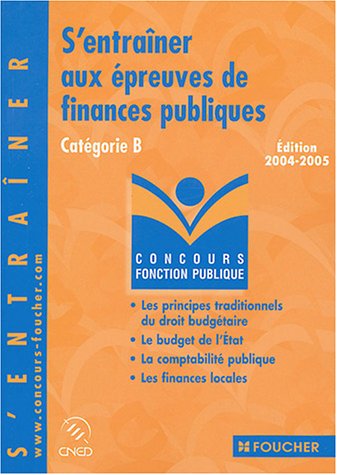 S'entraîner aux épreuves de finances publiques