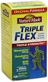 Nature Made Triple Flex, Glucosamine 1500 mg, Chondroitin 800 mg, MSM 750 mg, 120-Caplets (Pack of 3)
