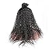 EAYON HAIR Curly 13x4 Lace Front Human Hair Wigs-Glueless 130% Density Brazilian Virgin Remy Wigs with Baby Hair for Women 18inch Natural Color