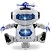 KIDSTHRILL Dancing Robot –Musical and Colorful Flashing Lights Kids Fun Toy Figure – Spins and Side Steps