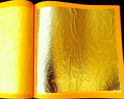 Genuine Gold Leaves (Loose) (22k, 4 booklets (100 sheets))