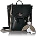 GUESS Varsity Pop-Pin up Crossbody, Black