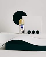 Nivea Black & White Invisible Silky Smooth Deodorant 6 x 50ml 300ml view 3