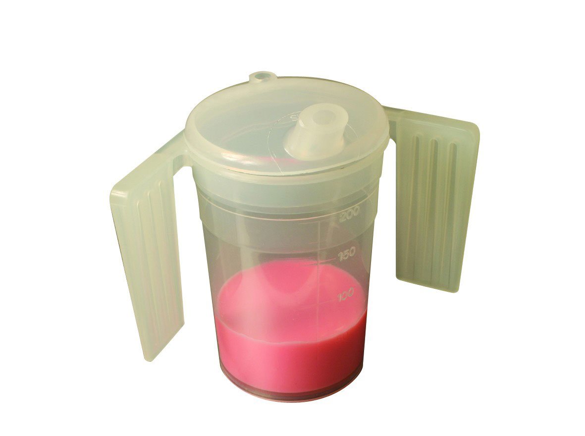 Able2 Cup with Flat Handles/Two Pouring Spout