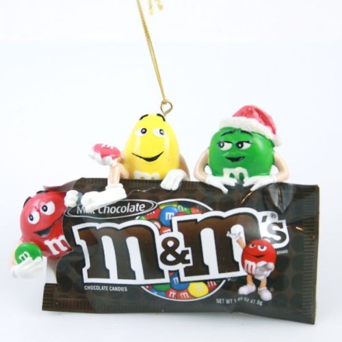 M&M's Characters Brown Bag Ornament
