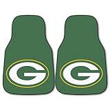 FANMATS NFL Green Bay Packers Nylon Face Carpet Car Mat