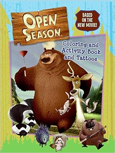 Open Season Coloring And Activity Book And Tattoos Julia - 
