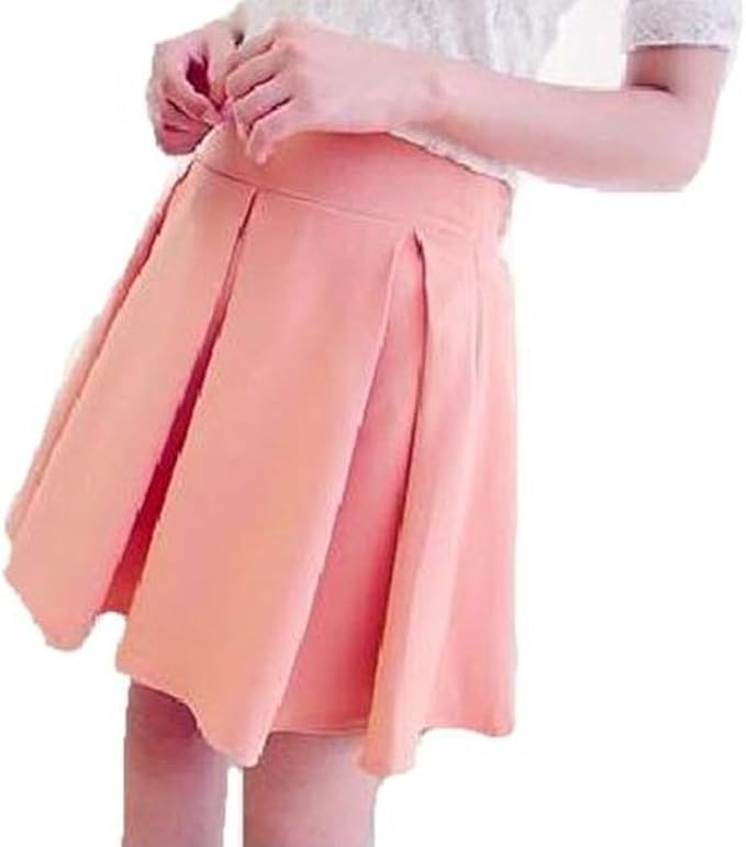 Amazon ウエストゴム パステルピンク ボックスプリーツ スカート ｏｌ オフィスカジュアル 春 夏素材 スカート 通販