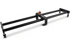 Camera Sliding Rail - Aluminium Alloy Slide Rail - Equipped with Adapter Screw - Mobile Phone Video Recording