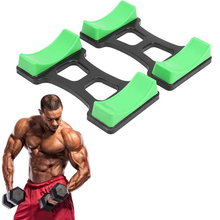 Photo 1 of 1 Pair Dumbbell Bracket Mat, ABS Dumbbell Storage Frame Stand Holder, Floor Protection Mat for Home Gym, Prevents Rolling & Scratches, Holds up to 60kg, 7.6x3.9 inches