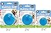 Pet Qwerks Talking Babble Ball - Interactive Chew Dog Toy - Medium