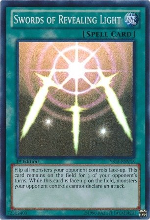 Yu-Gi-Oh! - Swords of Revealing Light (YS13-ENV13) - Super Starter Power-Up Pack - 1st Edition - Super Rare