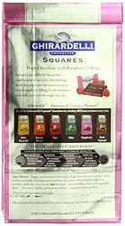 Ghirardelli Chocolate Squares, Dark & Raspberry