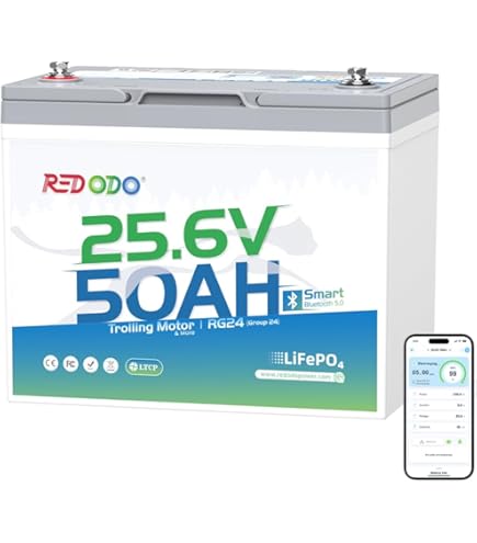 FLLYROWER 24v60AH リチウムバッチリー24フライパワー　エレキ Amazon.com: FLLYROWER 24v 60ah Lifepo4 battery with Grade A