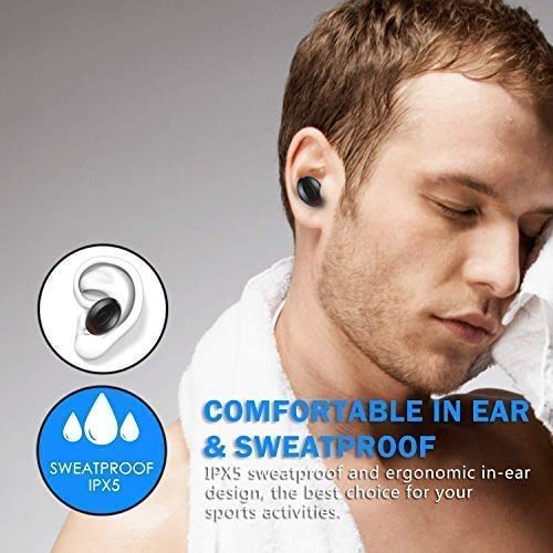 ایگرد | قیمت و خرید 2020 Wireless Bluetooth Headphones with Noise  Cancelling Mini Bluetooth Headphones 15 Hours for Android iOS ##1