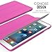 MoKo iPad Mini 4 Case - Slim Lightweight Smart Shell Stand Cover Case With Auto Wake / Sleep for Apple iPad Mini 4 (2015 edition) 7.9 inch iOS Tablet, MAGENTA