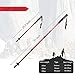 MiluoTech Walking Stick, Trekking Poles Ultralight & Adjustable Height and Anti-Shock Backpacking Climbing Hiking Poles One Pair