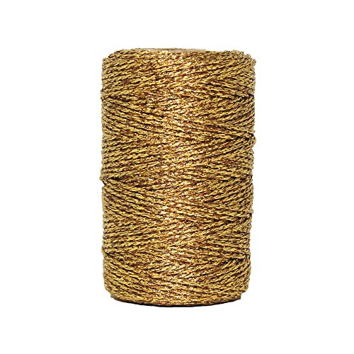 Just Artifacts 3pcs Christmas Assorted Eco Metallic Bakers Twine 55yd 11Ply (Assorted #6) - Thumbnail 5