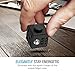 ZEBRA Kickstarter Fidget Cube 6 Sides Relieves Stress Ball [Black] Anti-anxiety and Depression Cube Toy for Children, Students, and Adults - Great for Work, Class and Home Easy Carrying