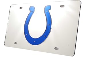 NFL Silver Laser Cut Auto Tag