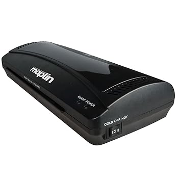 Maplin A4 A5 A6 Hot and Cold Laminator Machine